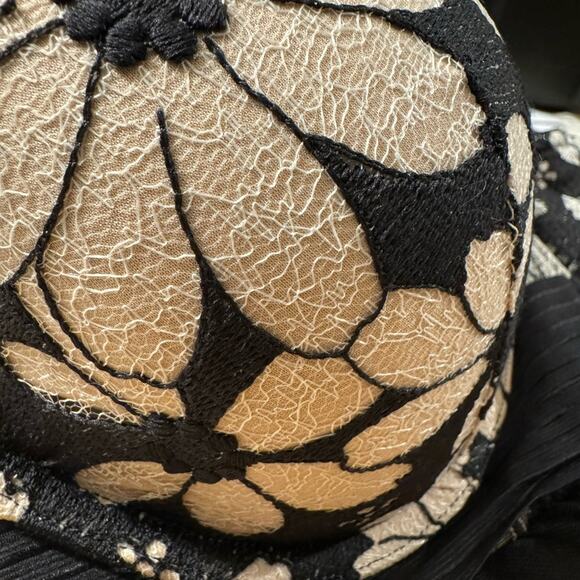 Victoria's Secret Sexy Little Thing Sheer Mesh Push Up Babydoll lingerie‎ 36D - Picture 4 of 9